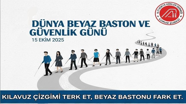 KÖRLER DERNEĞİ’NDEN ANLAMLI ETKİNLİK